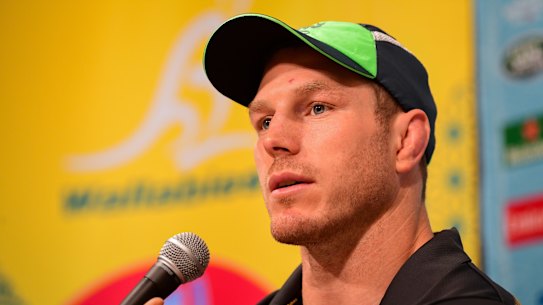 Respect: David Pocock says tier two nations are closing the gap with international rugby's best sides. 