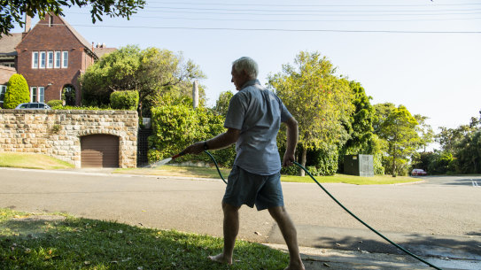 Sydneysiders are facing water restrictions until at least 2024. 