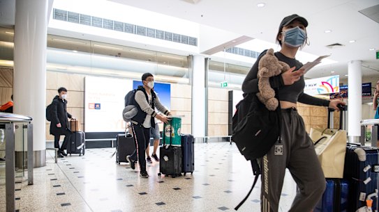 Passengers arriving in Australia at Sydney International airport,  they will need to self isolate for 14 days due to COVID-19 Coronavirus pandemic.  