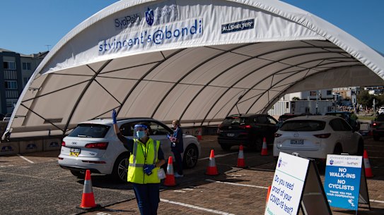 Pathologists are scouring 2000 recent positive COVID-19 tests for evidence of the Omicron variant.