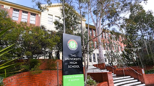 University High School is one of Victoria’s most overcrowded schools.