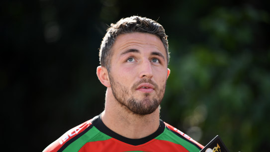 Sam Burgess is under scrutiny for his comments about the NRL judiciary system.