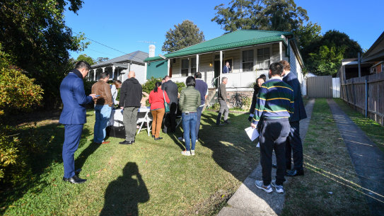 Competition for housing is pushing up prices.