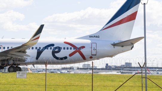 Rex launched capital city services as part of a new strategy, putting it in competition with Qantas and Virgin Australia.
