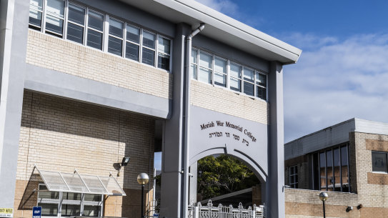 Moriah College in Sydney's east.