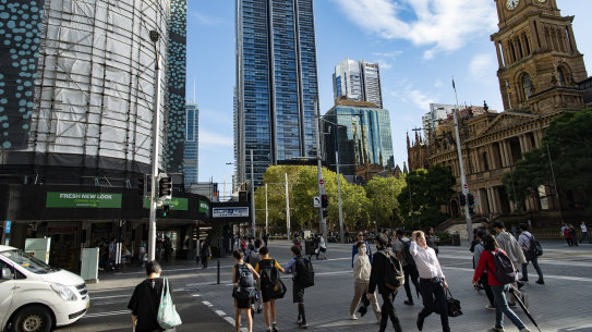 Sydney lord mayor Clover Moore said the opening of Big W at Town Hall was a vote of confidence in the CBD.