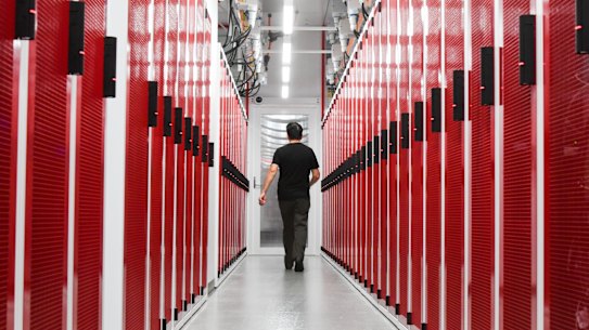  An AI data centre.