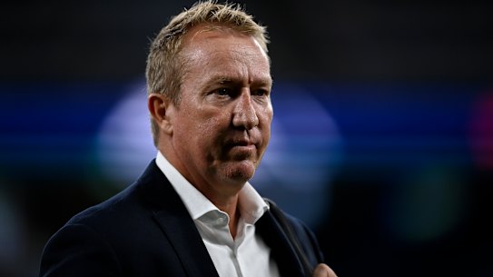 Roosters coach Trent Robinson.