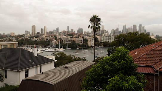 The Darling Point auction.