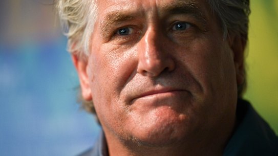 Rugby Australia's new director of rugby Scott Johnson helped Wales player Gareth Thomas become one of the first athletes in the world to come out. 