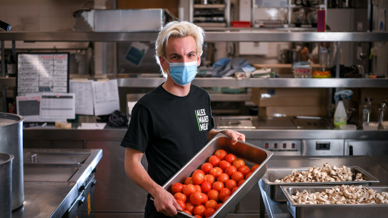 Alex Dekker launched a food bank during the pandemic and says international students were among those most reliant on food relief.