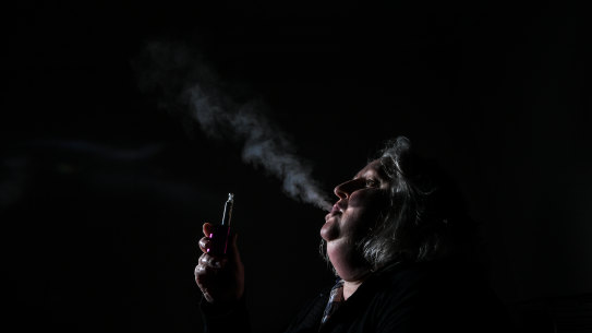 Australian Donna Darvill started vaping to help her quit smoking. On Saturday she said it has changed her life.