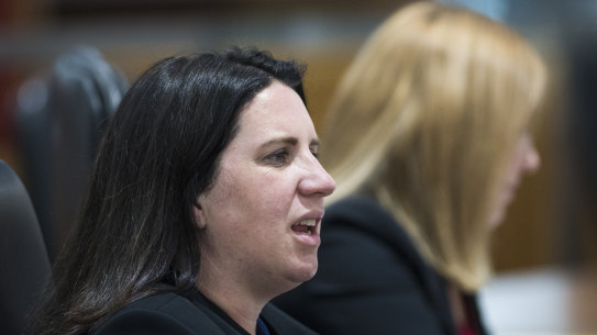 Liberal MLA Giulia Jones filed an excoriating dissenting report on the CTP reforms.