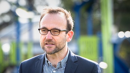 Greens leader Adam Bandt is in Brisbane to announce new candidates for the next federal election.