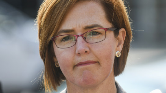 ACT Health Minister Meegan Fitzharris.