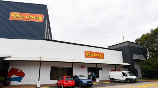 The Sydney Indoor Climbing Gym at Villawood was identified as a site of Omicron transmission last week.