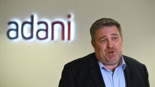 Adani Australia CEO Lucas Dow