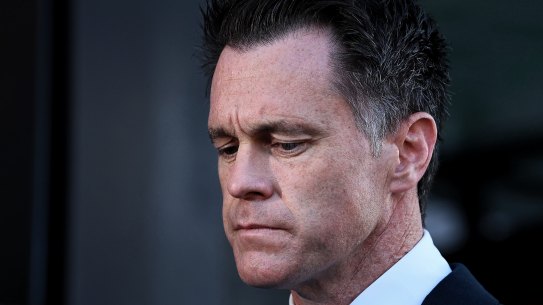 NSW Premier Chris Minns at Royal North Shore Hospital. St Leonards, NSW. August 3, 2023. Photo: Kate Geraghty