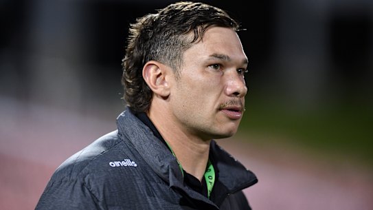 Penrith were denied twice by the NRL to have Brent Naden play in Saturday night’s trial.