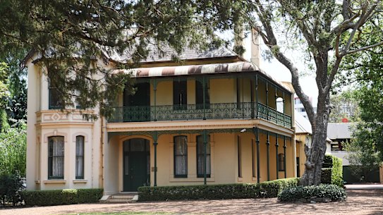 Willow Grove is one of two heritage properties that will be bulldozed to make way for the new museum. 