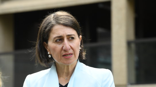 NSW Premier Gladys Berejiklian says Victoria is not at the stage that her state should consider a border closure.
