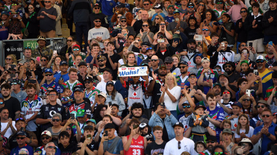 The crowds are flocking to the footy.