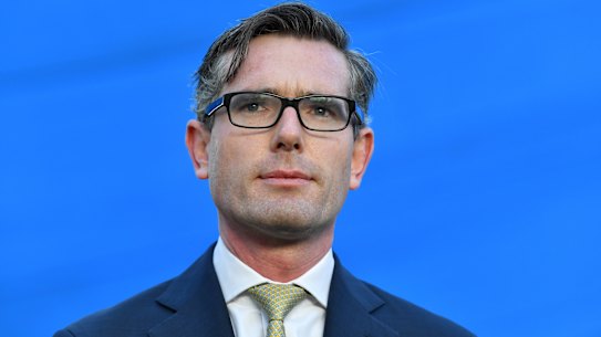 NSW Treasurer Dominic Perrottet says his job is to represent NSW, not the Liberal Party..