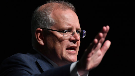 Prime Minister Scott Morrison on Friday.