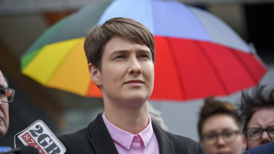 Equality Australia's Anna Brown says the government's proposed religious discrimination laws will "drive people back into the closet". 