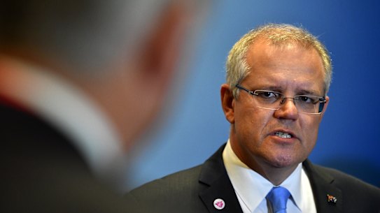 Morrison calls for US leadership on free trade, warns of breakdown of rules