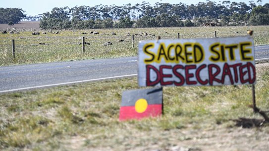 Emotions were running high when national media descended on his farm in western Victoria last April. People were calling for McMaster to be prosecuted, labelling his actions a “desecration” akin to dismantling Stonehenge. Aboriginal Victoria arrived and launched an investigation.