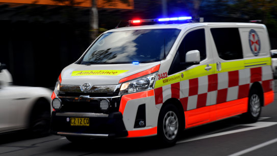 The woman was taken to St Vincent’s Hospital in a critical condition.