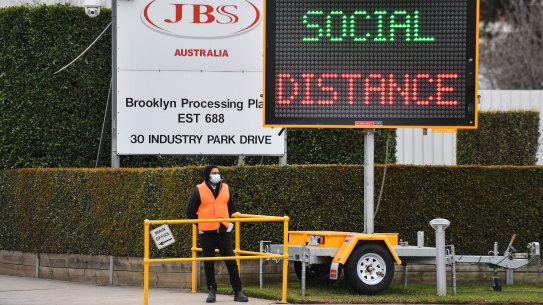 The JBS site has been linked to a major COVID-19 cluster