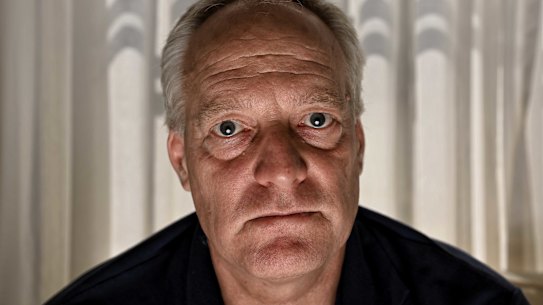 Long term COVID-19 patient Derek Young contracted Covid likely on a trip in France in March 2020. He suffered heart damage due to the disease.
Photo Nick Moir 30 March 2021