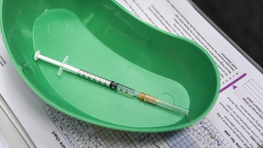 Queensland Police Service employees were last year ordered to have two doses of a COVID-19 vaccine.