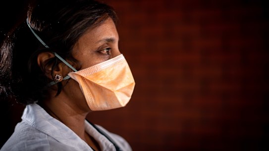 Dr Michelle Ananda-Rajah,an infectious diseases specialist who has been campaigning for better protection for health workers.