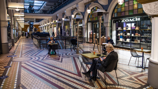 Vicinity co-owns and manages Sydney's QVB.  