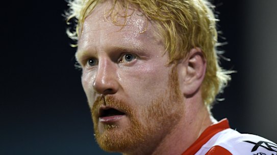 Game changer: Dragons prop James Graham broke new ground with a direct reply to my column.