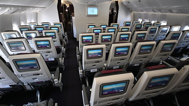 Qatar economy class: roomier than most.