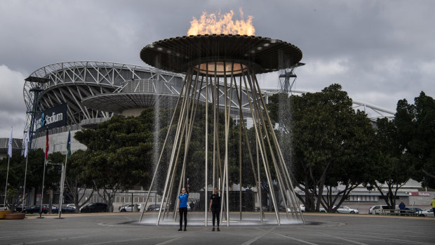 'Great to know it still works': Olympic cauldron lit again after 20 years