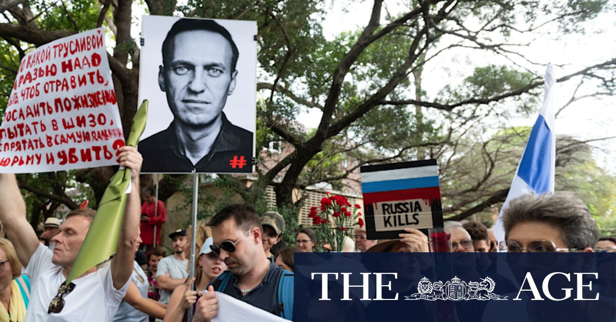 Navalny supporters clash with pro-Russian protestors in Sydney - Vimarsana News