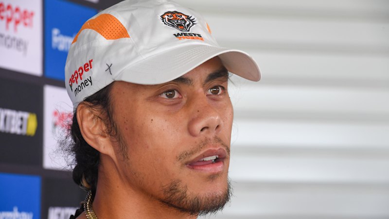 Watch LIVE: Jarome Luai addresses shock Tigers exit and Eels move