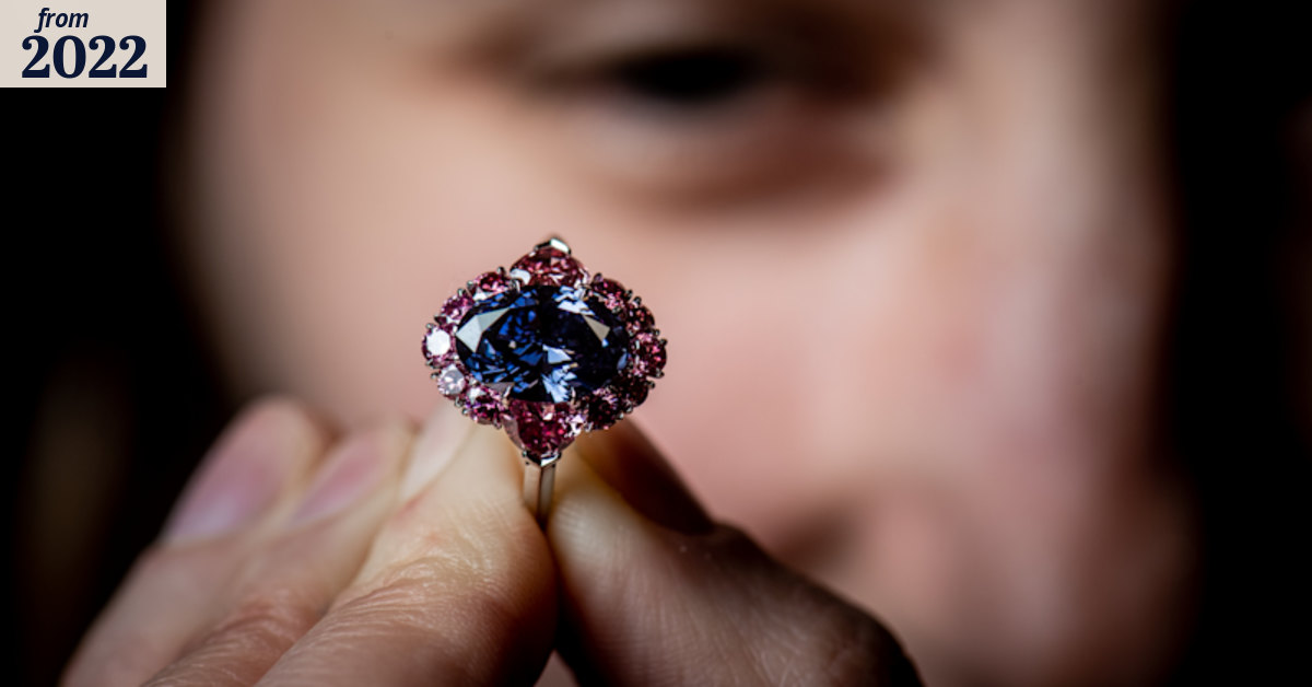 One of the world’s rarest diamonds is on display at Melbourne Museum