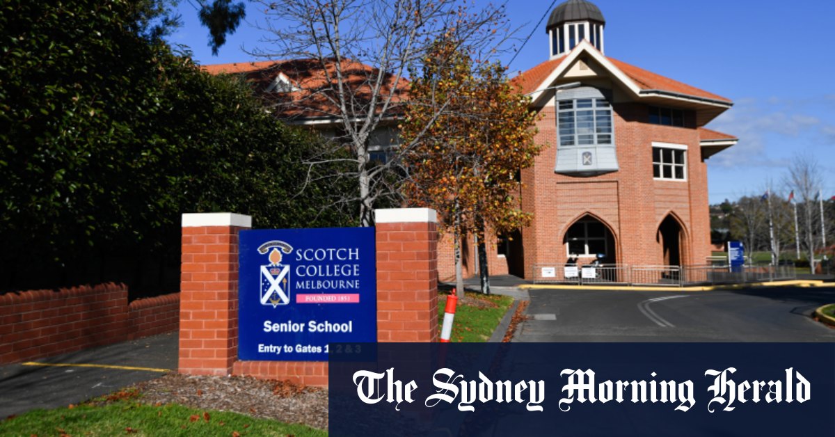 Scotch College principal sacked before he started despite extensive background checks - Vimarsana News