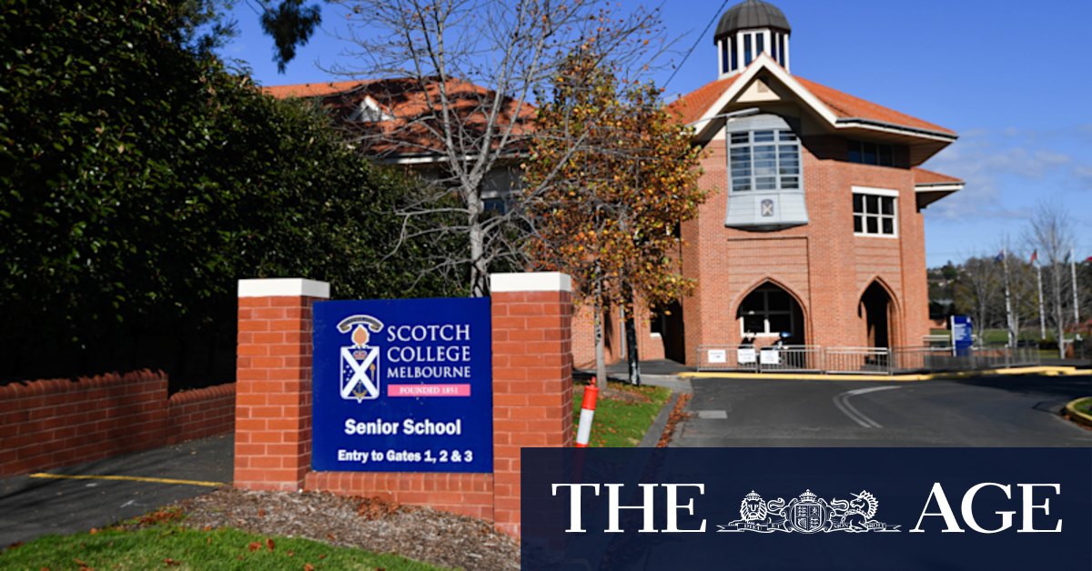 Scotch College principal sacked before he started despite extensive background checks - Vimarsana News