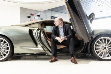 “I’d always wanted to take something in the UK and make it a competitor to Ferrari and Porsche”: Englishman Mike Flewitt scored his dream job when he became CEO
of McLaren in 2013.