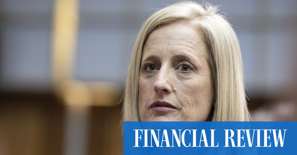 Finance Minister Katy Gallagher committed to in-house consultants despite UK failure - Vimarsana News