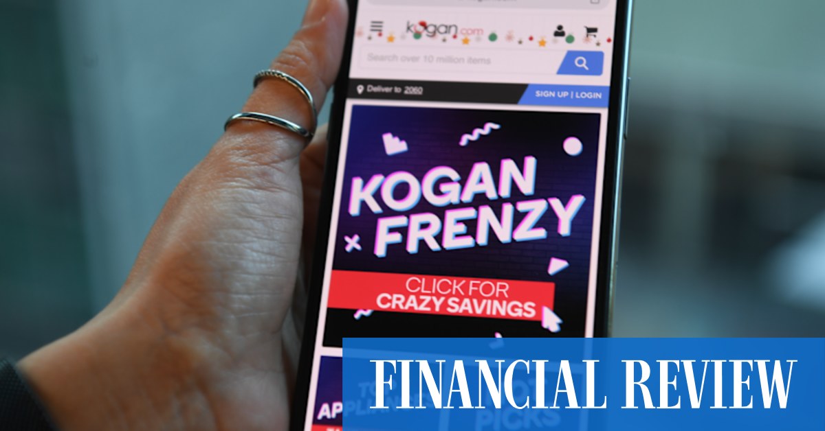 Kogan share price: Kogan.com falls into the red despite record sales - Vimarsana News