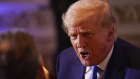 Former president Donald Trump at Mar-a-Lago on midterm election day.