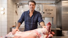 Butcher and co-owner of Victor Churchill Anthony Puharich at Vic’s Meats, Bondi Junction.